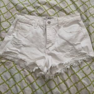 EUC Hollister ripped shorts